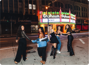 dancers training at Los Angeles dance studios